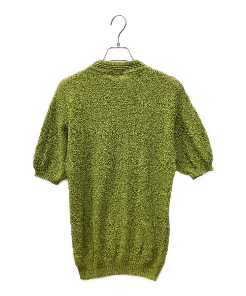 TOWN CRAFT（タウンクラフト）TOWN CRAFT (タウンクラフト) penneys (ペニーズ) 半袖ニット グリーン サイズ:Ｌの古着・服飾アイテム