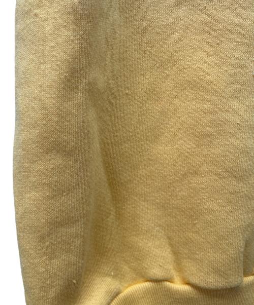 SPRINGFOOT（スプリングフット）SPRINGFOOT (スプリングフット) ハーフジップ 半袖スウェット イエロー サイズ:34-36の古着・服飾アイテム