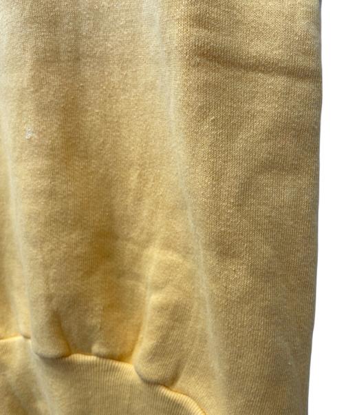SPRINGFOOT（スプリングフット）SPRINGFOOT (スプリングフット) ハーフジップ 半袖スウェット イエロー サイズ:34-36の古着・服飾アイテム