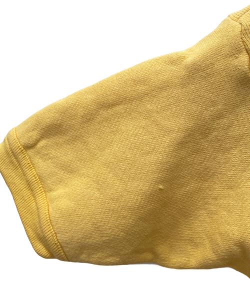 SPRINGFOOT（スプリングフット）SPRINGFOOT (スプリングフット) ハーフジップ 半袖スウェット イエロー サイズ:34-36の古着・服飾アイテム