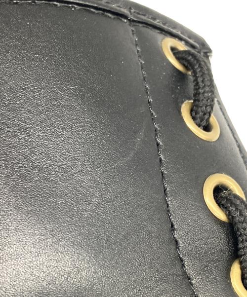 Dr.Martens（ドクターマーチン）Dr.Martens (ドクターマーチン) ショートブーツ YEAR OF THE RABBIT ブラック×レッド サイズ:23.5の古着・服飾アイテム