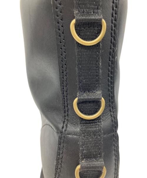 Dr.Martens（ドクターマーチン）Dr.Martens (ドクターマーチン) ショートブーツ YEAR OF THE RABBIT ブラック×レッド サイズ:23.5の古着・服飾アイテム