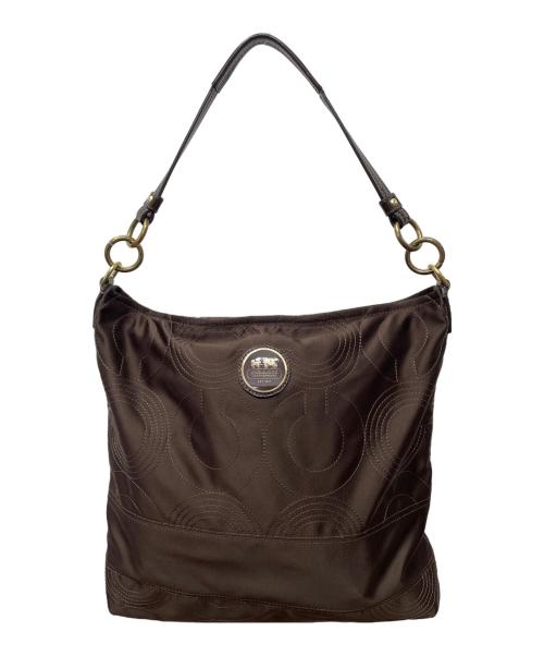 COACH（コーチ）COACH (コーチ) ワンショルダーバッグ ブラウンの古着・服飾アイテム