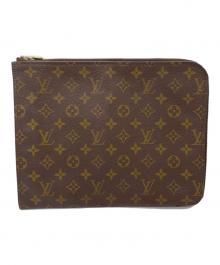 LOUIS VUITTON（ルイ ヴィトン）の古着「ポッシュ・ドキュマン」｜ブラウン