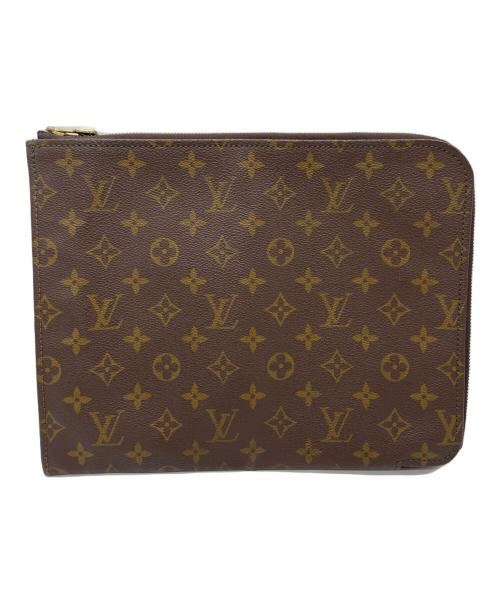 LOUIS VUITTON（ルイ ヴィトン）LOUIS VUITTON (ルイ ヴィトン) ポッシュ・ドキュマン ブラウンの古着・服飾アイテム