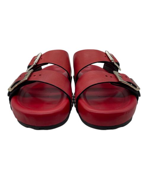 ALEXANDER McQUEEN（アレキサンダーマックイーン）ALEXANDER McQUEEN (アレキサンダーマックイーン) サンダル レッド サイズ:42の古着・服飾アイテム