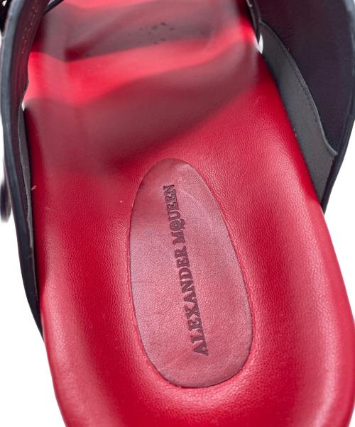 ALEXANDER McQUEEN（アレキサンダーマックイーン）ALEXANDER McQUEEN (アレキサンダーマックイーン) サンダル レッド サイズ:42の古着・服飾アイテム