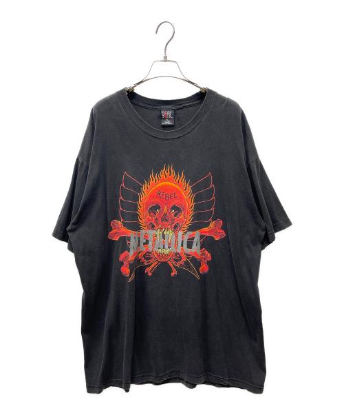 METALLICA（メタリカ）METALLICA (メタリカ) バンドTシャツ 90's giantボディ ブラック サイズ:XLの古着・服飾アイテム