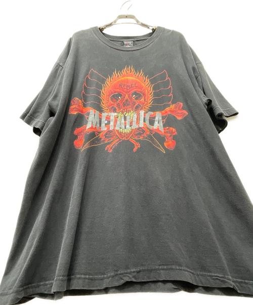 METALLICA（メタリカ）METALLICA (メタリカ) バンドTシャツ 90's giantボディ ブラック サイズ:XLの古着・服飾アイテム