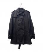 BURBERRY BLACK LABELバーバリーブラックレーベル）の古着「トレンチコート」｜ブラック