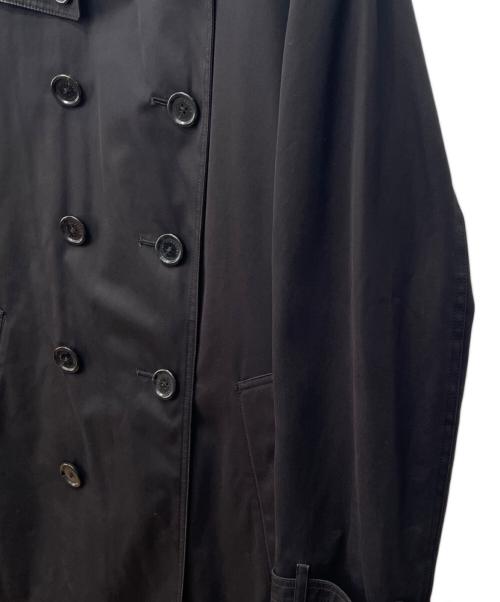 BURBERRY BLACK LABEL（バーバリーブラックレーベル）BURBERRY BLACK LABEL (バーバリーブラックレーベル) トレンチコート ブラック サイズ:Mの古着・服飾アイテム