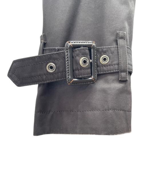 BURBERRY BLACK LABEL（バーバリーブラックレーベル）BURBERRY BLACK LABEL (バーバリーブラックレーベル) トレンチコート ブラック サイズ:Mの古着・服飾アイテム