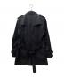 BURBERRY BLACK LABEL (バーバリーブラックレーベル) トレンチコート ブラック サイズ:M：8000円