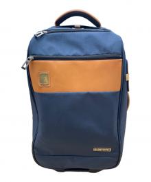 BURTON×master-piece（バートン×マスターピース）の古着「キャリーバッグ」｜ネイビー×ベージュ