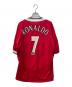 マンチェスターユナイテッド (マンチェスターユナイテッド) NIKE (ナイキ) サッカーユニフォーム ロナウド レッド サイズ:XL：10000円
