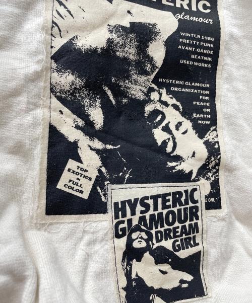 Hysteric Glamour（ヒステリックグラマー）Hysteric Glamour (ヒステリックグラマー) Circle Heritage (サークルヘリテージ) luminescence hoodie ベージュ サイズ:XLの古着・服飾アイテム