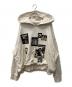 Hysteric Glamour（ヒステリックグラマー）の古着「luminescence hoodie」｜ベージュ