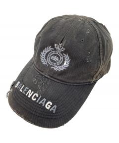 中古・古着通販】BALENCIAGA (バレンシアガ) RAMMSTEIN CAP ブラック