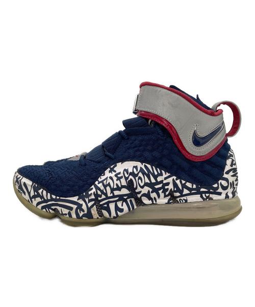 NIKE（ナイキ）NIKE (ナイキ) LEBRON17(レブロン) ネイビー×レッド サイズ:9の古着・服飾アイテム