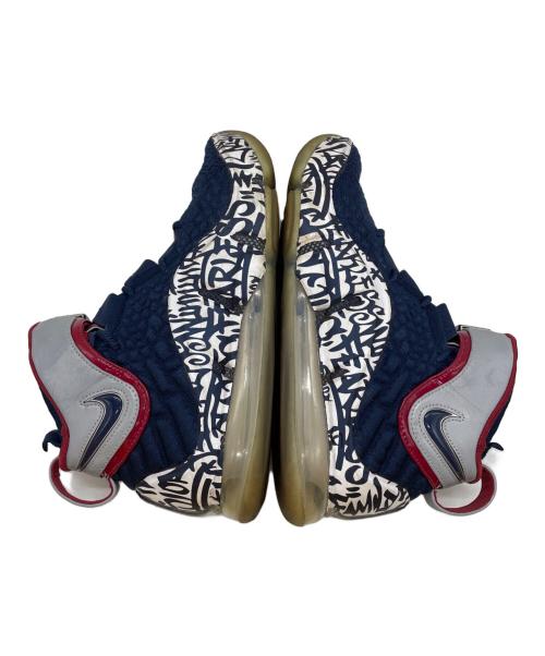 NIKE（ナイキ）NIKE (ナイキ) LEBRON17(レブロン) ネイビー×レッド サイズ:9の古着・服飾アイテム