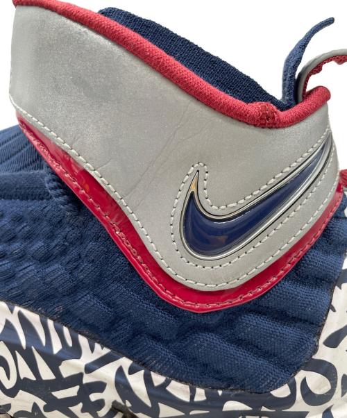 NIKE（ナイキ）NIKE (ナイキ) LEBRON17(レブロン) ネイビー×レッド サイズ:9の古着・服飾アイテム