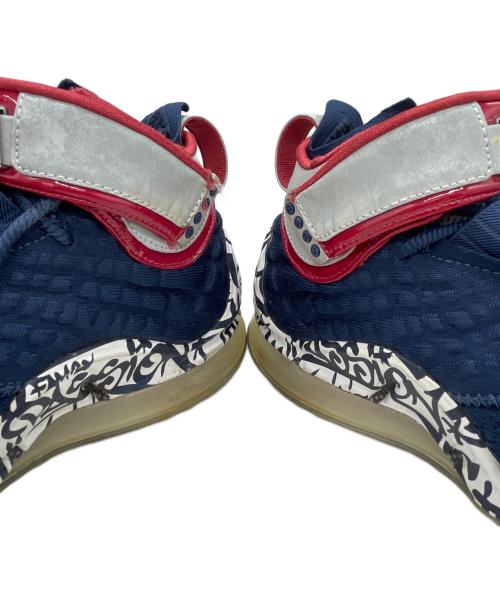 NIKE（ナイキ）NIKE (ナイキ) LEBRON17(レブロン) ネイビー×レッド サイズ:9の古着・服飾アイテム