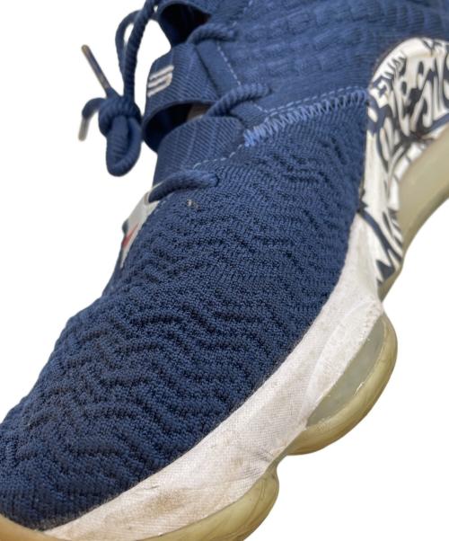 NIKE（ナイキ）NIKE (ナイキ) LEBRON17(レブロン) ネイビー×レッド サイズ:9の古着・服飾アイテム