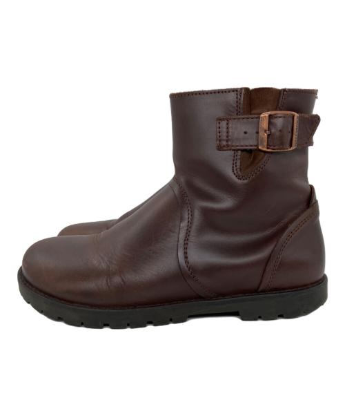 BIRKENSTOCK（ビルケンシュトック）BIRKENSTOCK (ビルケンシュトック) サイドジップブーツ ブラウン サイズ:24の古着・服飾アイテム