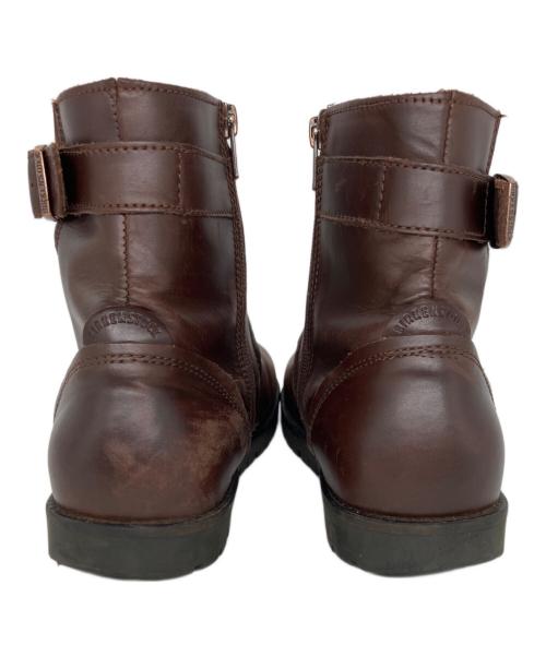 BIRKENSTOCK（ビルケンシュトック）BIRKENSTOCK (ビルケンシュトック) サイドジップブーツ ブラウン サイズ:24の古着・服飾アイテム