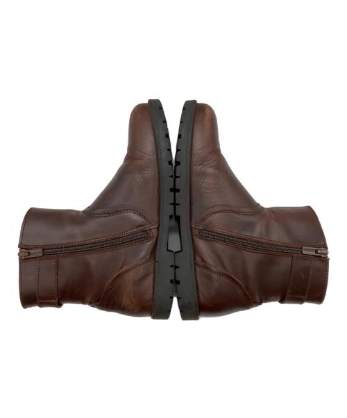 BIRKENSTOCK（ビルケンシュトック）BIRKENSTOCK (ビルケンシュトック) サイドジップブーツ ブラウン サイズ:24の古着・服飾アイテム