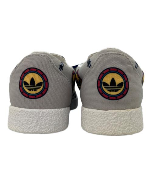 adidas（アディダス）adidas (アディダス) スリッポン ジェレミースコット コラボ グレー サイズ:27.5 未使用品の古着・服飾アイテム