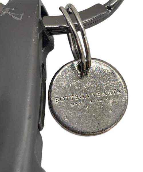 BOTTEGA VENETA（ボッテガベネタ）BOTTEGA VENETA (ボッテガベネタ) イントレチャートキーリング ブラックの古着・服飾アイテム