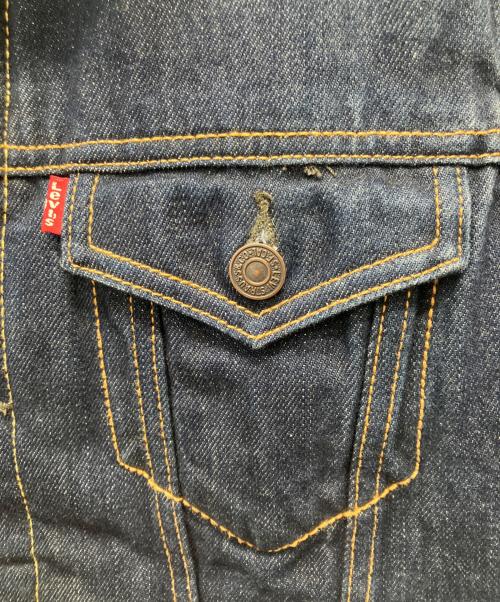 LEVI'S（リーバイス）LEVI'S (リーバイス) 裏ボアデニムジャケット インディゴ サイズ:Sの古着・服飾アイテム