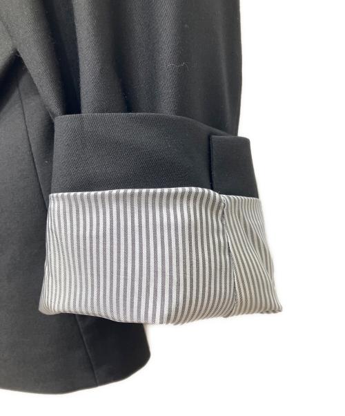 DIESEL（ディーゼル）DIESEL (ディーゼル) 切替テーラードジャケット ブラック サイズ:48の古着・服飾アイテム