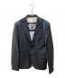 DIESEL（ディーゼル）の古着「切替テーラードジャケット」｜ブラック