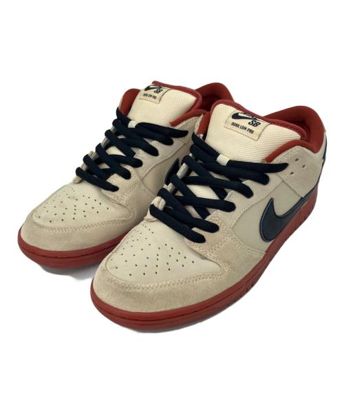NIKE SB（ナイキエスビー）NIKE SB (ナイキエスビー) スニーカー ベージュ×ブラック サイズ:29の古着・服飾アイテム
