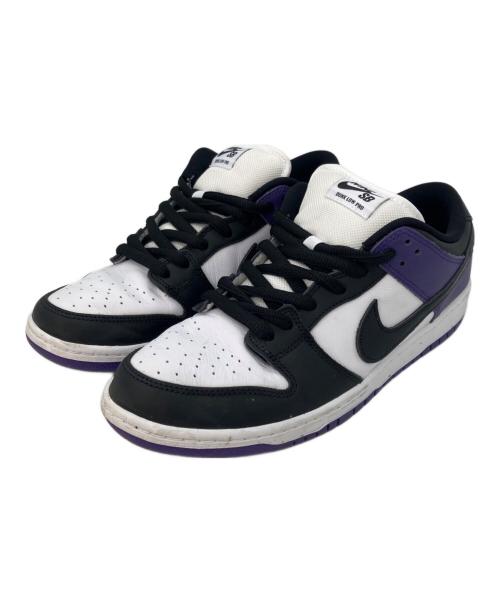 NIKE SB（ナイキエスビー）NIKE SB (ナイキエスビー) スニーカー ホワイト×ブラック サイズ:29の古着・服飾アイテム