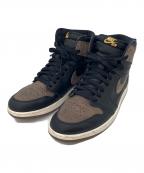 NIKEナイキ）の古着「AIR JORDAN 1 Retro High OG Palomino」｜ブラウン×ブラック