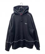 SUPREMEシュプリーム）の古着「パーカー」｜ブラック×ホワイト