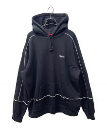 SUPREME（シュプリーム）の古着「パーカー」｜ブラック×ホワイト