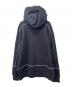 Supreme (シュプリーム) パーカー ブラック×ホワイト サイズ:XL：14000円