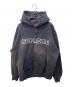 Supreme（シュプリーム）の古着「Patchwork Hooded Sweatshirt」｜ブラック