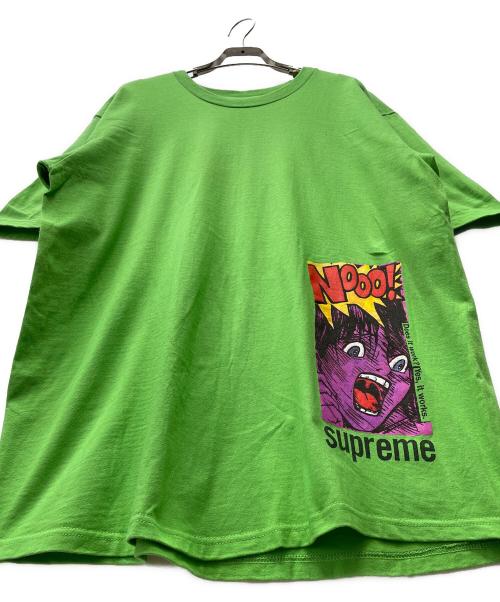 SUPREME（シュプリーム）Supreme (シュプリーム) Does It Work Tee グリーン サイズ:Lの古着・服飾アイテム