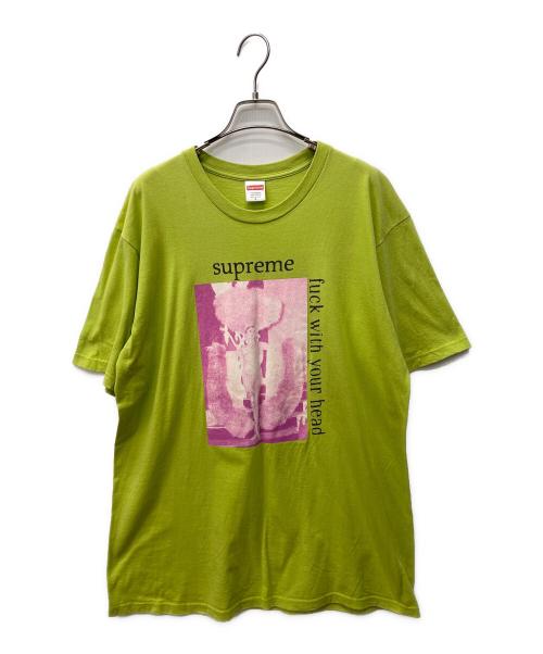 SUPREME（シュプリーム）Supreme (シュプリーム) Fuck With Your Head TEE 黄緑 サイズ:Lの古着・服飾アイテム