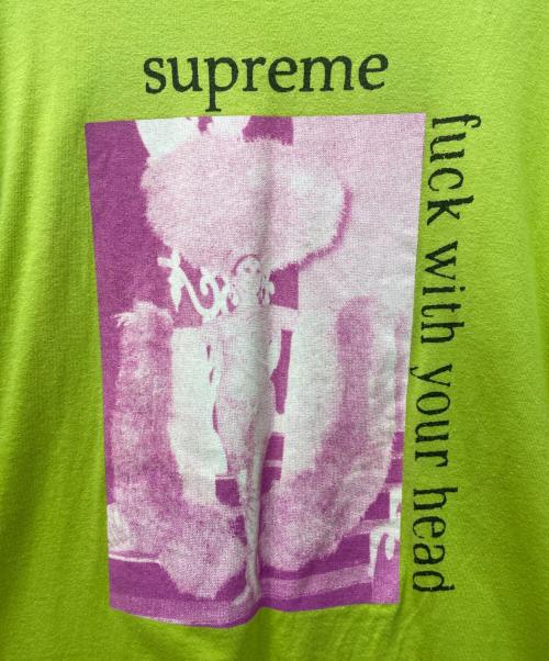 SUPREME（シュプリーム）Supreme (シュプリーム) Fuck With Your Head TEE 黄緑 サイズ:Lの古着・服飾アイテム