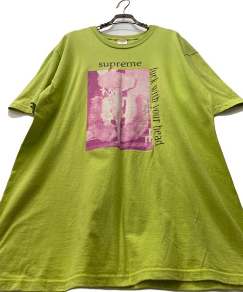 SUPREME（シュプリーム）Supreme (シュプリーム) Fuck With Your Head TEE 黄緑 サイズ:Lの古着・服飾アイテム