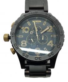 NIXON（ニクソン）の古着「腕時計」｜ブラック×ゴールド
