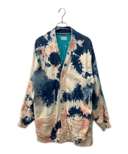 KOUNTRY（カントリー）KOUNTRY (カントリー) 厚手カーディガン ブルー サイズ:Sの古着・服飾アイテム