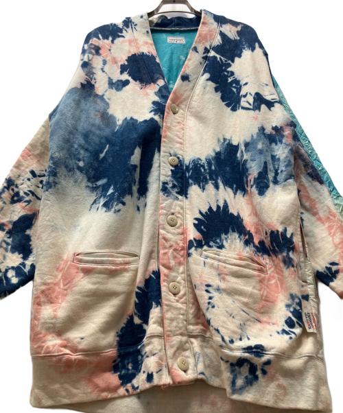 KOUNTRY（カントリー）KOUNTRY (カントリー) 厚手カーディガン ブルー サイズ:Sの古着・服飾アイテム
