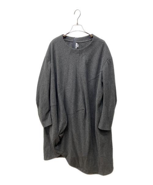 COMME des GARCONS（コムデギャルソン）COMME des GARCONS (コムデギャルソン) アシンメトリーワンピース グレー サイズ:XSの古着・服飾アイテム